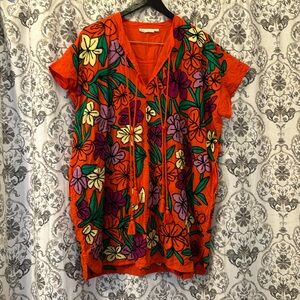 Roller Rabbit floral mini dress
